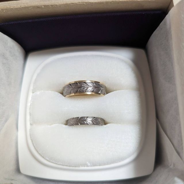 【俄(にわか)の口コミ】 和風なものやデザインが好きだったので、俄で結婚指輪を買いたいと思って…