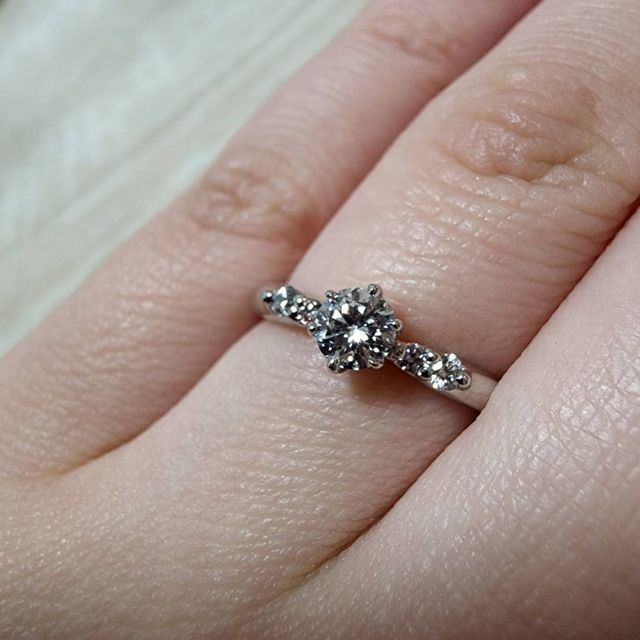 【宝寿堂(ほうじゅどう)の口コミ】 ピンクゴールドが好きで、リングを選ぶ際にピンクゴールドかプラチナで迷…