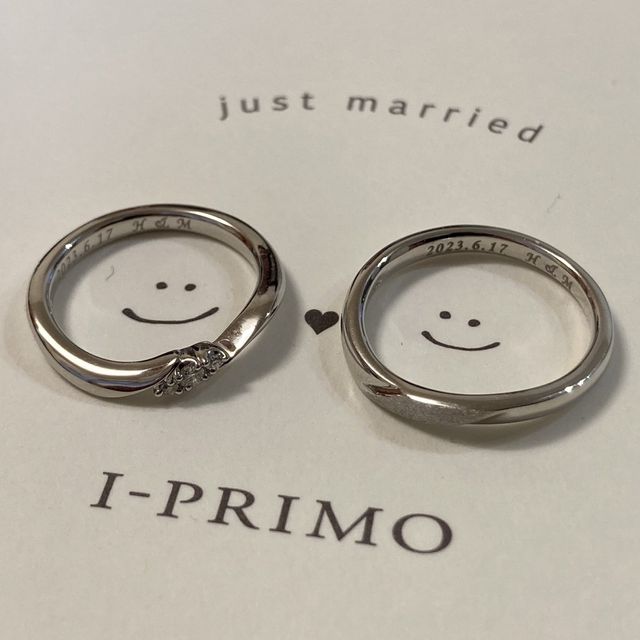 【アイプリモ(I-PRIMO)の口コミ】 ゆるやかなカーブ、くびれたところにダイヤが入ったケレリスという名前の…