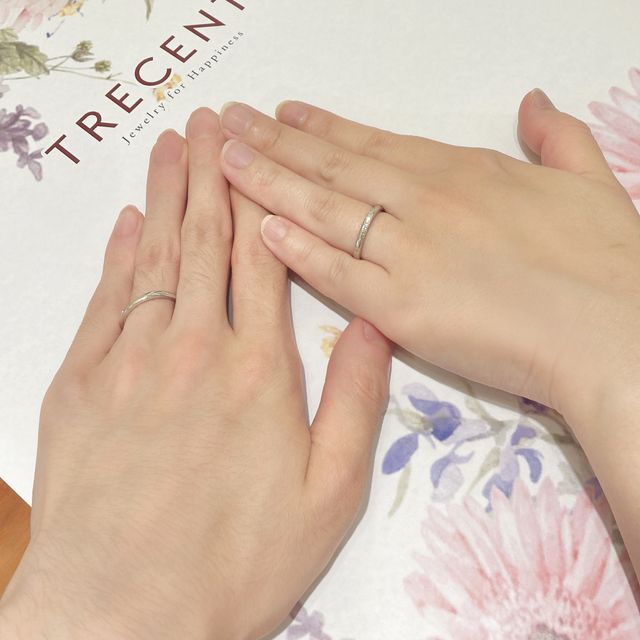 【TRECENTI(トレセンテ)の口コミ】 ストレートタイプのダイヤが入っている指輪を探していました。
ダイヤモン…