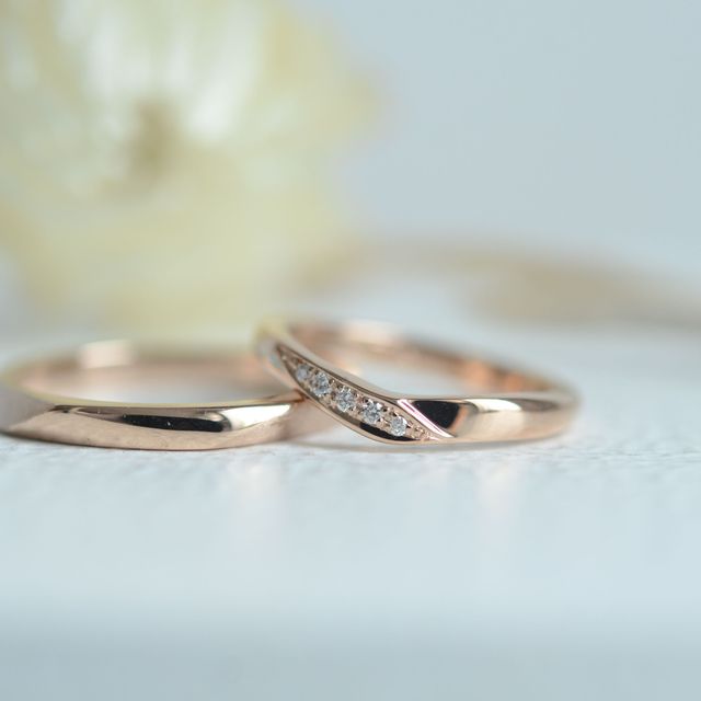 【CRAFY(クラフィ)の口コミ】 デザイン:お互いが理想とするデザイン(シンプル、上品さ)
素材:アレルギー…