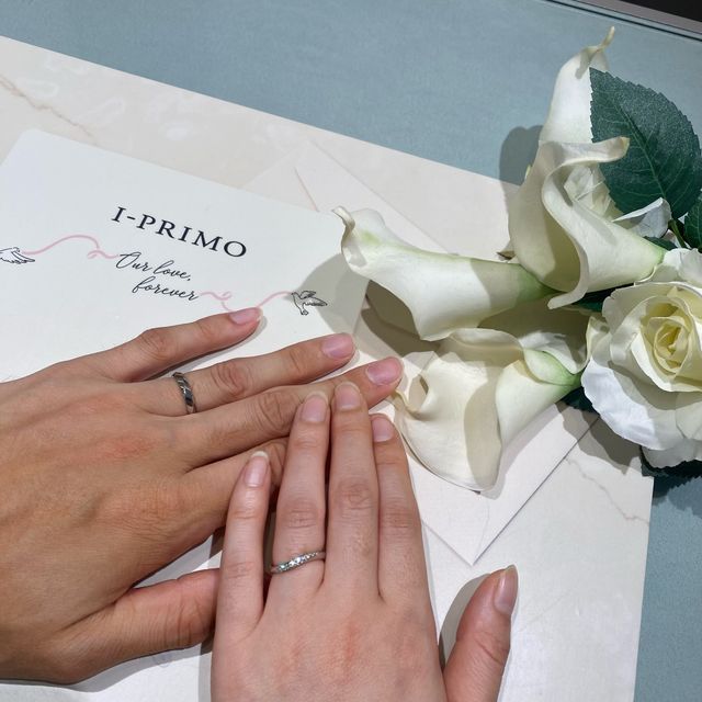 【アイプリモ(I-PRIMO)の口コミ】 指輪探しで何店舗か回らしてもらいましたがなかなか納得のいく好みのデザ…