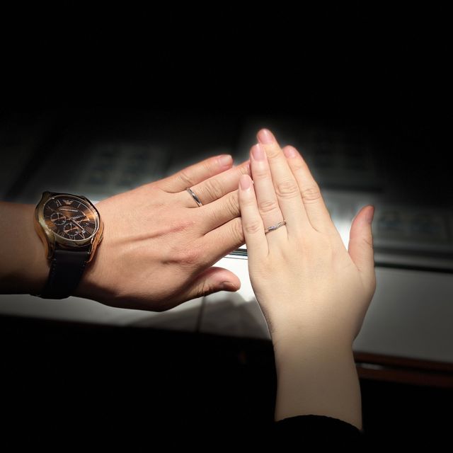 【銀座ダイヤモンドシライシの口コミ】 デザインについては見た瞬間の一目惚れで『これがいい！』と思えた指輪で…