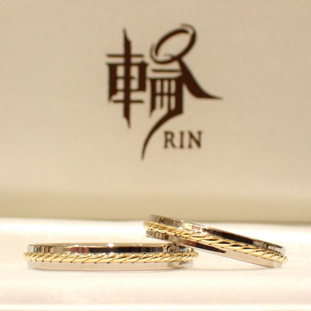 【輪-RIN-の口コミ】 チタン独特の色とゴールドの組み合わせがとても可愛いく
着け心地も スト…