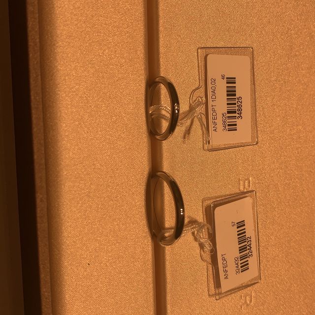 【ブルガリ(BVLGARI)の口コミ】 彼と私の手のタイプが全く違って他のブランドの指輪だとどちらかが似合わ…