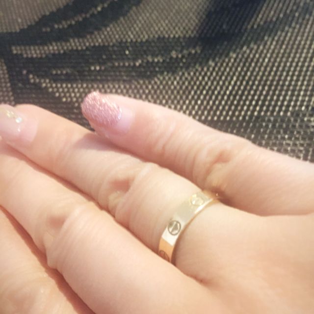 【カルティエ(Cartier)の口コミ】 当時、ずっと欲しかった指輪で、他のブランドは見ないで直接カルティエに…