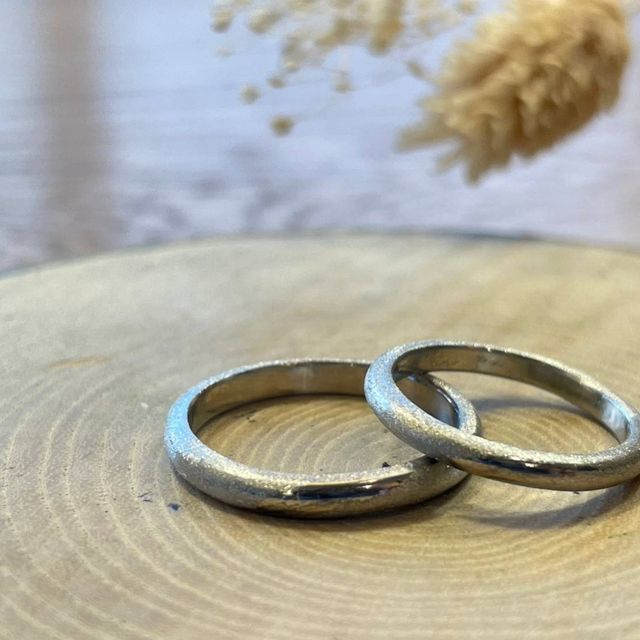 【CRAFY(クラフィ)の口コミ】 1から手作りが出来るところを捜していました。
2つの指輪を合わせると1つ…