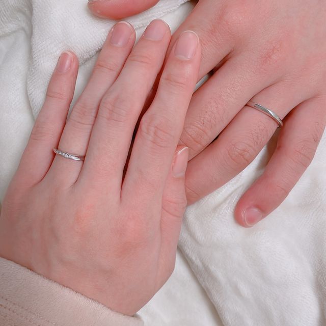 【TRECENTI(トレセンテ)の口コミ】 日本女性の左薬指の平均号数が9号前後のようですが、私は5〜6号と少しサイ…