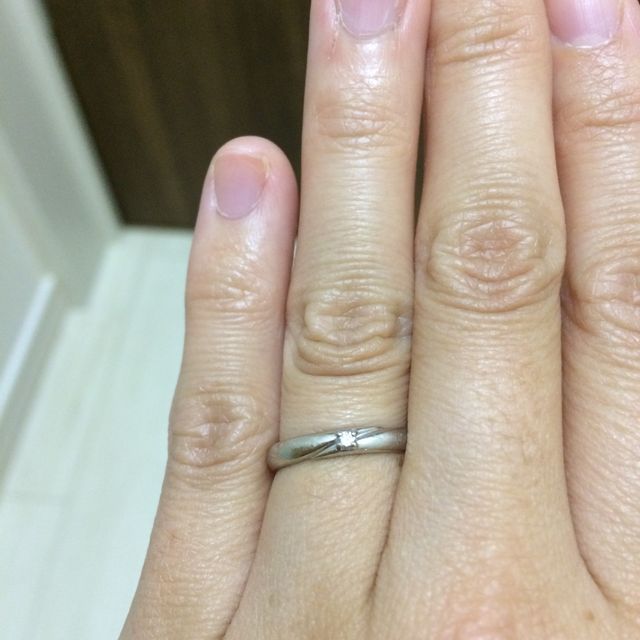 【ジュエリーツツミ(JEWELRY TSUTSUMI)の口コミ】 ダイヤが入っているのが良かったので、店員さんにも色々オススメしてもら…