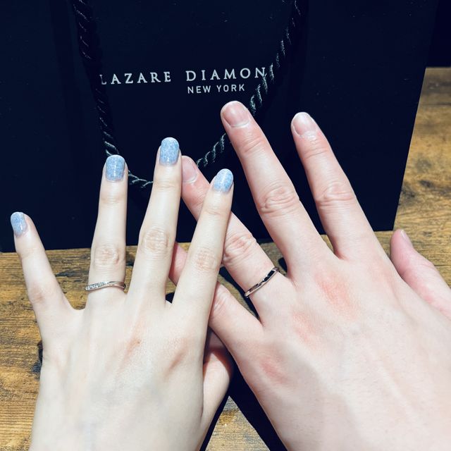 【ラザール ダイヤモンド(LAZARE DIAMOND)の口コミ】 見ていて飽きないデザインかつ歳を重ねても美しく着用できるデザインを探…
