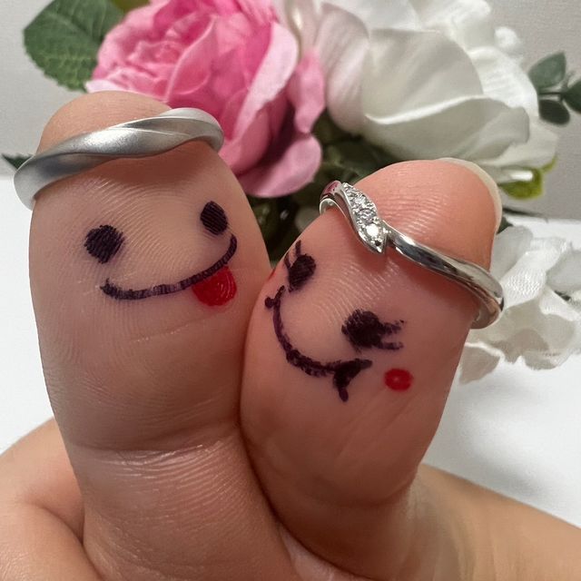 【俄(にわか)の口コミ】 私たちは桜の時期に出会ったので、（初桜）という指輪を購入しました。男…