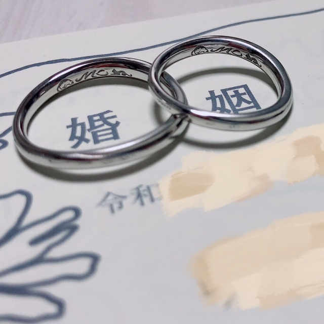 【ケイウノ ブライダル(K.UNO BRIDAL)の口コミ】 他の人とデザインは被りたくないと思っていました。ですが日常着ける指輪…