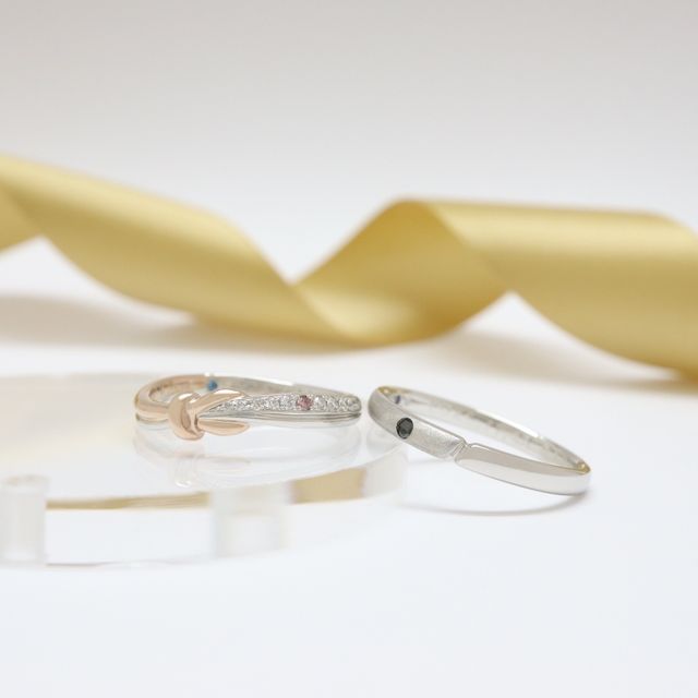 【LEGAN(レガン)の口コミ】 デザインと担当者の方の丁寧な接客が一番の決め手です。
ピンクダイヤモン…