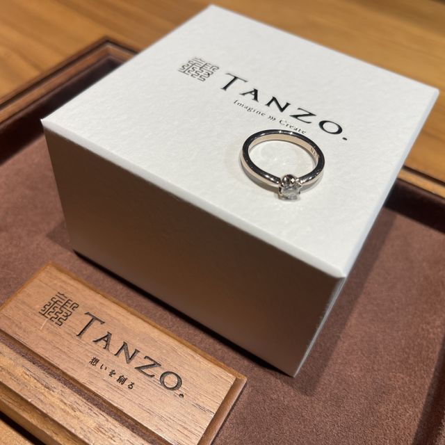 【TANZO.(鍛造指輪)の口コミ】 デザインがとても素敵なのと、強度にこだわっておられるので、とても安心…