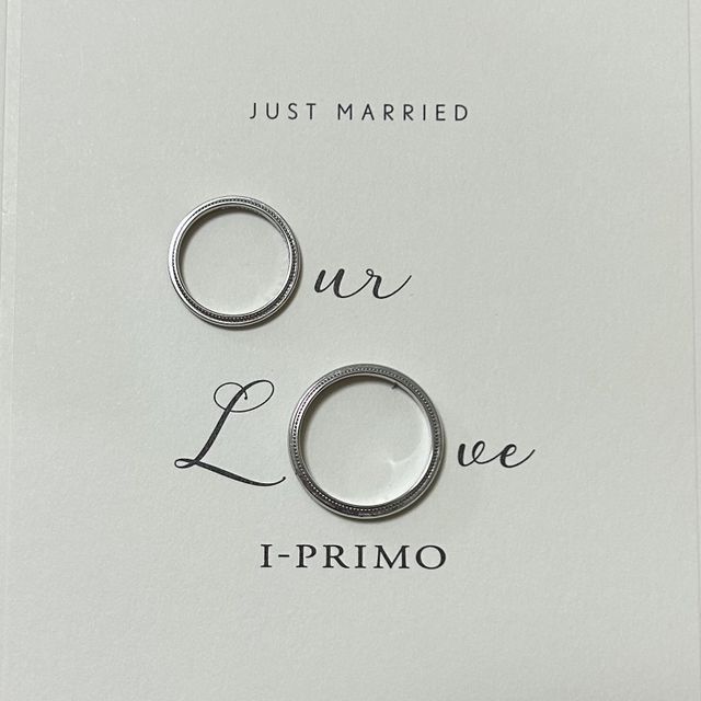 【アイプリモ(I-PRIMO)の口コミ】 沢山ストーンが付いているものではなく
シンプルだけど人と被らないものを…