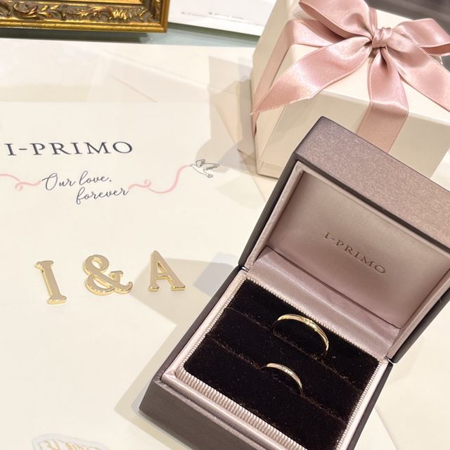 【アイプリモ(I-PRIMO)の口コミ】 特にこだわりはなかったので旦那とハンド診断をし、自分たちの手に似合う…