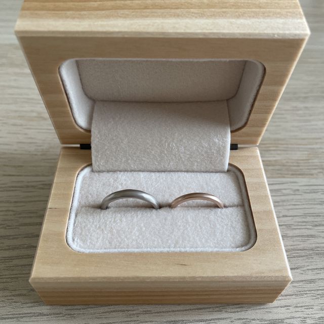 【uchimari(ウチマリ)の口コミ】 付き合っていた時にInstagramで知り、とても素敵な指輪だなと感じていまし…