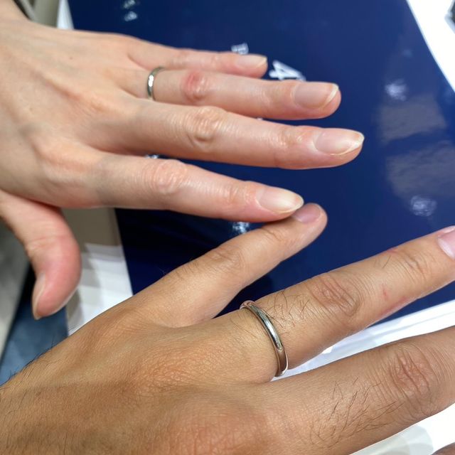 【4℃ BRIDAL(ヨンドシーブライダル)の口コミ】 指輪の素材がとても良く強度が強いとのことでした。プラチナ素材の中でも…