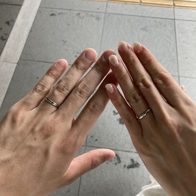 【エクセルコダイヤモンド(EXELCO DIAMOND)の口コミ】 ブランドは婚約指輪と揃えて、ということでエクセルコダイヤモンドさんに…