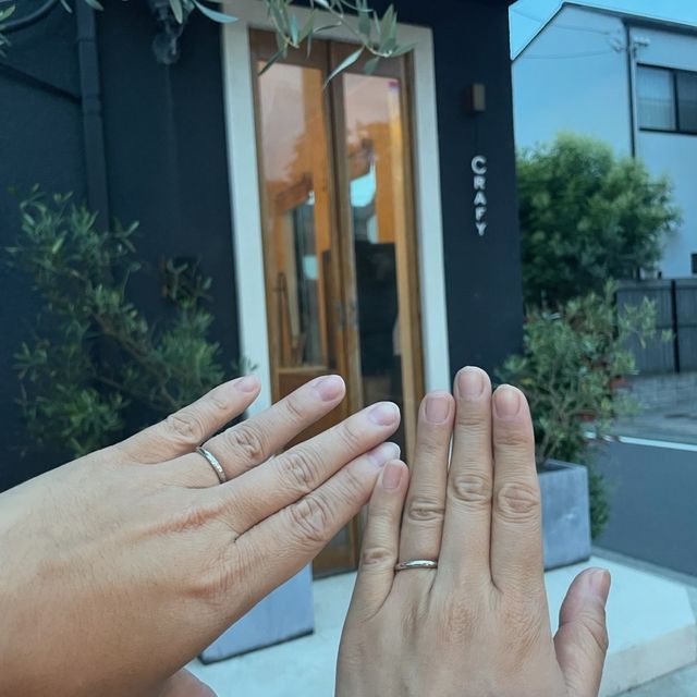 【CRAFY(クラフィ)の口コミ】 結婚の思い出に2人で手作りしたいと思いCRAFYに決めました。当日に素材や…