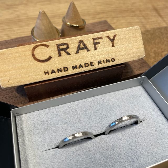 【CRAFY(クラフィ)の口コミ】 結婚の思い出に2人で手作りしたいと思いCRAFYに決めました。当日に素材や…