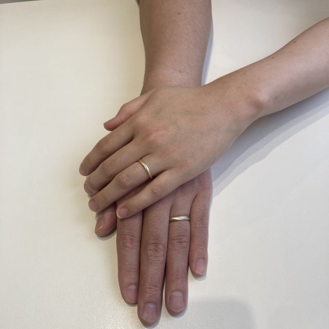 【BRILLIANCE+(ブリリアンスプラス)の口コミ】 たくさんの指輪を試させて頂いた中で、最も肌なじみの良いマットな質感の…