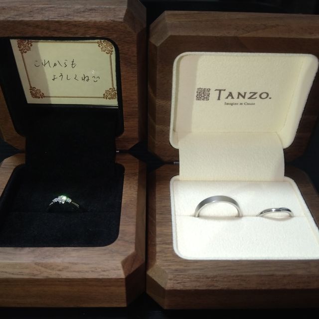 【TANZO.(鍛造指輪)の口コミ】 指輪の説明を受ける中で、ダイヤモンドの価値や、種類、指輪の作り方の違…