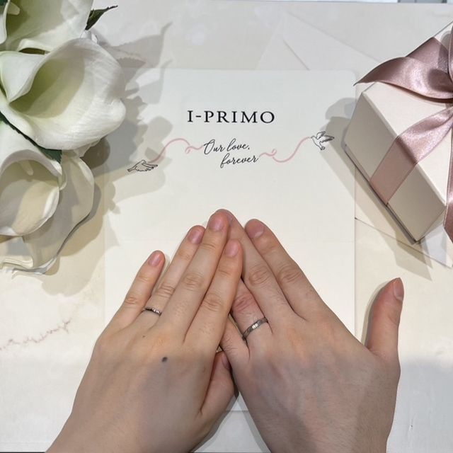 【アイプリモ(I-PRIMO)の口コミ】 婚約指輪を購入したブランドであり、割引がきくためアイプリモさんで探し…
