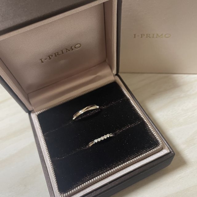 【アイプリモ(I-PRIMO)の口コミ】 指輪の決め手は、まずは一目惚れでしたが他にもあってなやんでいたところ…