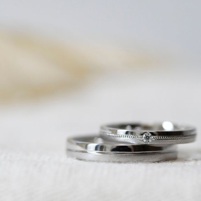 【ついぶ工房の口コミ】 マット素材とクリア素材を合わせたデザインにしました。せっかく作るので…