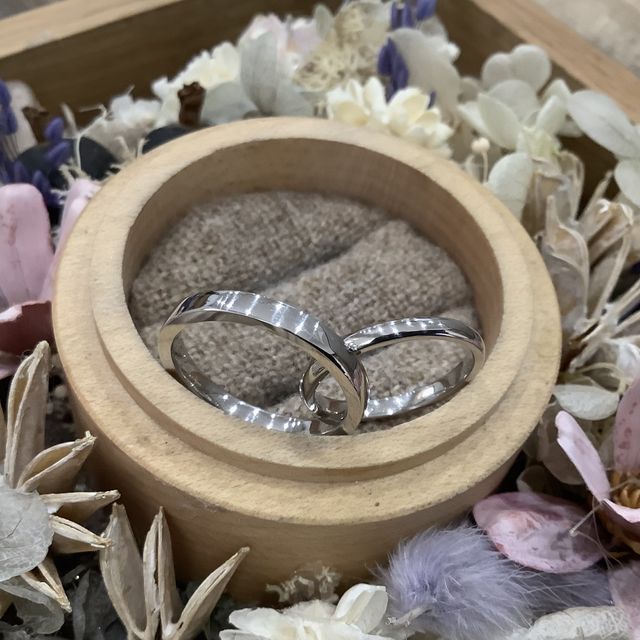 【鎌倉彫金工房の口コミ】 仲のいい先輩夫婦が手作りで指輪を作っていて、オススメされて、買うより…