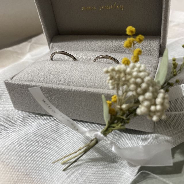 【mina.jewelry(ミナジュエリー)の口コミ】 インスタグラムで見かけてからフルオーダーで作りたいという気持ちがあり…