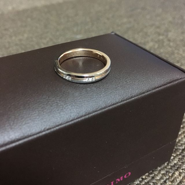 【アイプリモ(I-PRIMO)の口コミ】 上がピンクゴールド、下がシルバーのツートンカラーが気に入りました。
私…