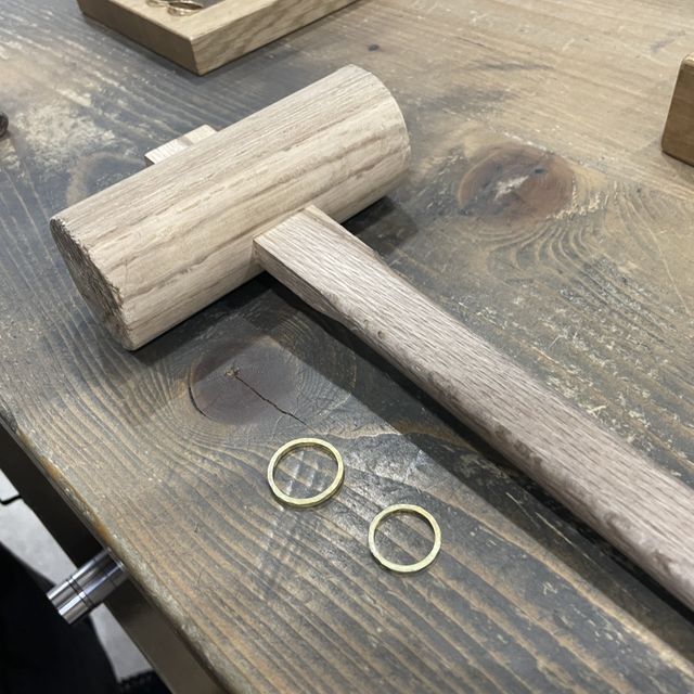 【鎌倉彫金工房の口コミ】 ブランドにお互い興味がなく、挙式なども行わないためなにか思い出が欲し…