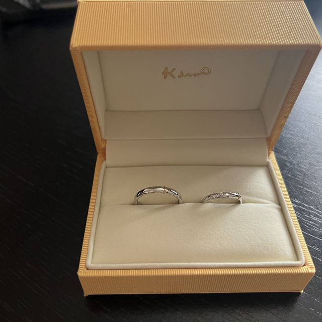 【ケイウノ ブライダル(K.UNO BRIDAL)の口コミ】 店員さんが丁寧に接客をしてくださったこと。
目の前でデザイナーさんがデ…