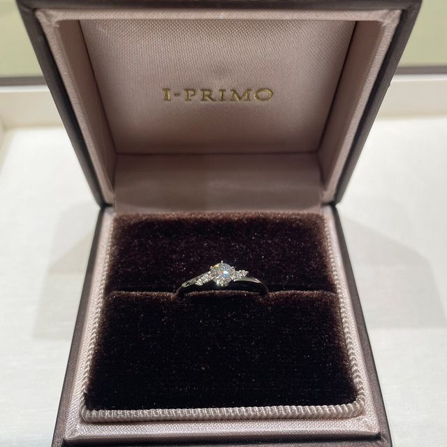 【アイプリモ(I-PRIMO)の口コミ】 普段はカジュアルリングしかしないので、どういったデザインがいいのか、…