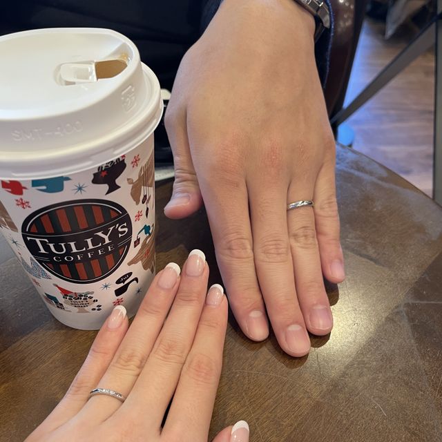 【ティファニー(Tiffany & Co.)の口コミ】 決め手はシンプルかつ上品でこの先長く着用していけるものが良いと思って…