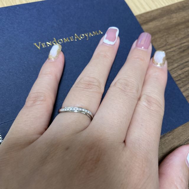 【ヴァンドーム青山(VENDOME AOYAMA)の口コミ】 12本のバラをイメージした指輪で、指輪に込められたメッセージにとても惹…