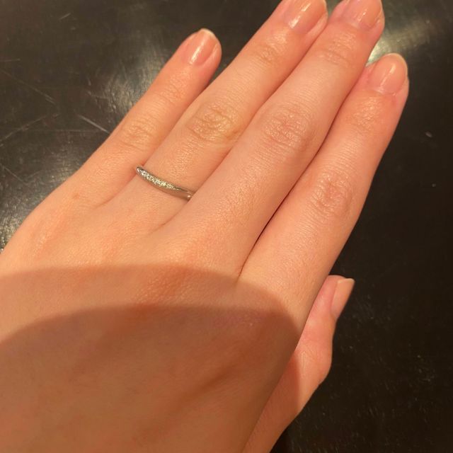 【ケイウノ ブライダル(K.UNO BRIDAL)の口コミ】 着け心地が軽く柔らかいのがとても良かったです。アフターサービスも充実…