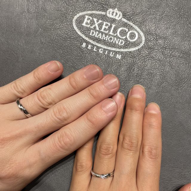 【エクセルコダイヤモンド(EXELCO DIAMOND)の口コミ】 最初はどれが良いのか全然わかりませんでしたが、着用するごとに自分が好…