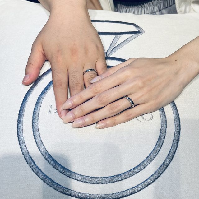 【【閉業】フラー・ジャコー(FURRER-JACOT)の口コミ】 一生着けるものですので、プラチナの素材とシンプルなデザインを決めた。…