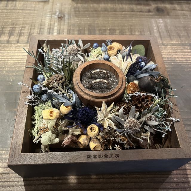 【鎌倉彫金工房の口コミ】 友達の意見だったり、SNSを見て色々なデザインを見ました。どれも素敵でな…