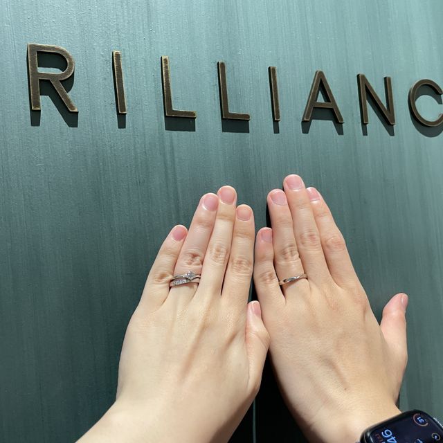 【BRILLIANCE+(ブリリアンスプラス)の口コミ】 実際に色々試してみた結果、指が細めなので豪華なものより可愛い感じのも…