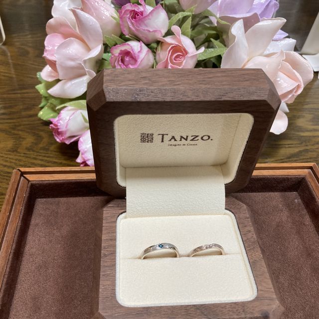 【TANZO.(鍛造指輪)の口コミ】 鍛造製法で傷が付きづらく、様々な加工ができて、オリジナリティある指輪…