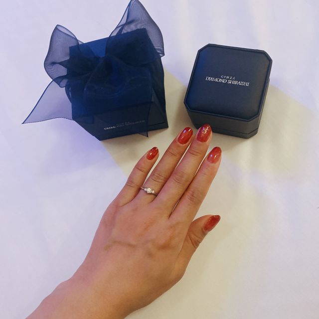 【銀座ダイヤモンドシライシの口コミ】 スタイリッシュで見た目が良く可愛さと綺麗さがあるのに魅力を感じてこの…