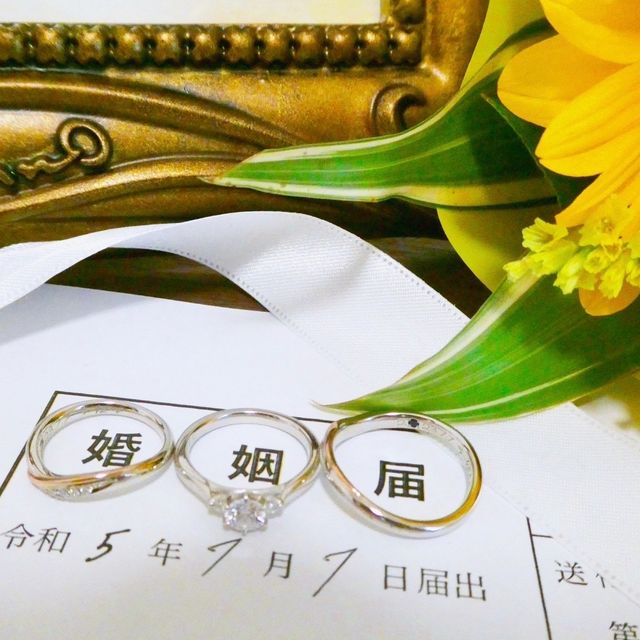 【ケイウノ ブライダル(K.UNO BRIDAL)の口コミ】 日常で着けられるシンプルさでありながらも、個性的なデザインの指輪を探…