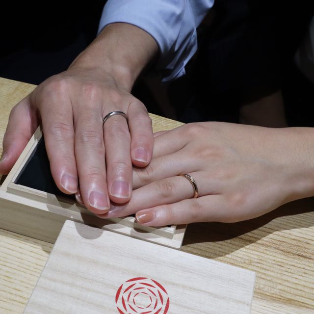 【出雲結(いずもゆい)の口コミ】 デザインが気に入ったのが一番でした。これから一生つけていくものなので…