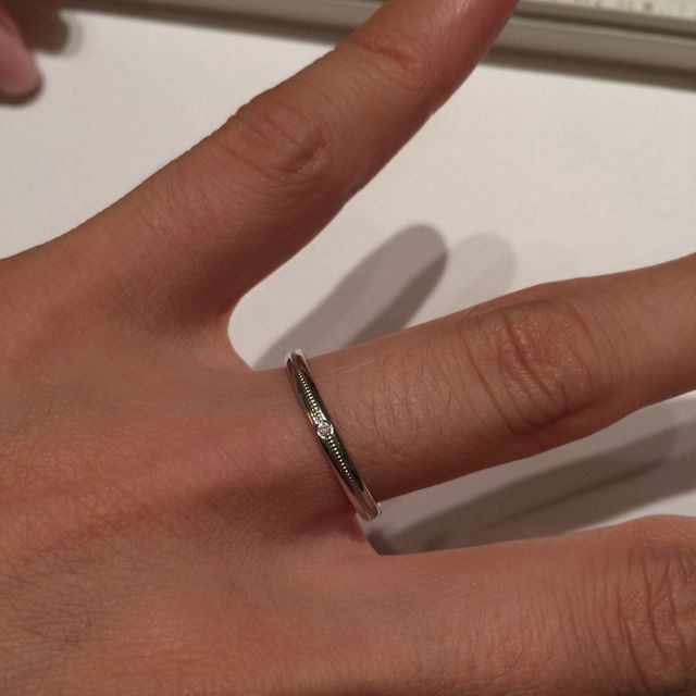 【Brilliant Story(ブリリアントストーリー)の口コミ】 結婚指輪を探すことになり、最初に行ったお店でした。どんなデザインのも…