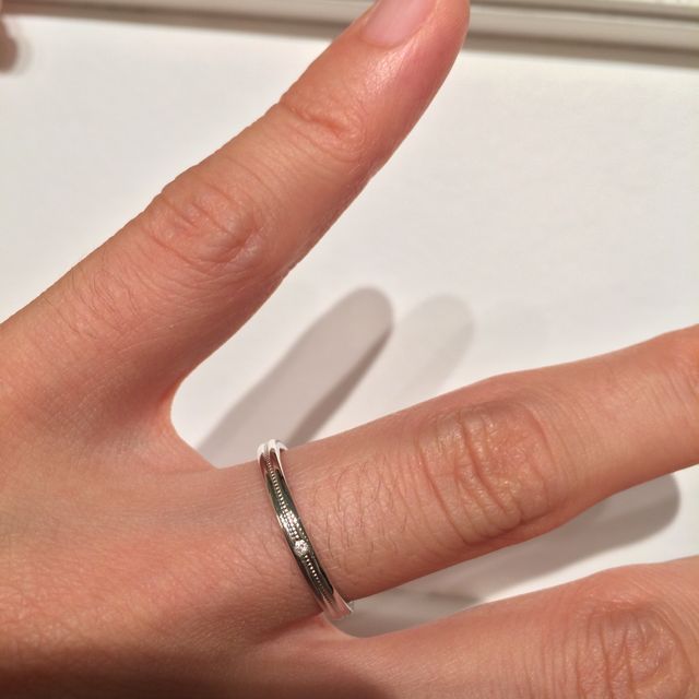 【Brilliant Story(ブリリアントストーリー)の口コミ】 結婚指輪を探すことになり、最初に行ったお店でした。どんなデザインのも…