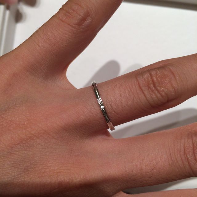【Brilliant Story(ブリリアントストーリー)の口コミ】 結婚指輪を探すことになり、最初に行ったお店でした。どんなデザインのも…